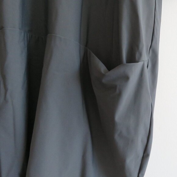 JASON Portofino Pocket Tunic Top in Dark Gray Lagenlook Minimalist - Size S - Picture 4 of 15